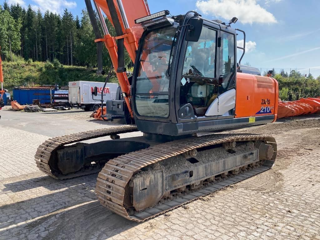 Hitachi ZX 210 LC-6 حفارات زحافة
