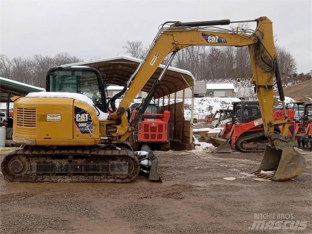 CAT 308E2 CR حفارات زحافة