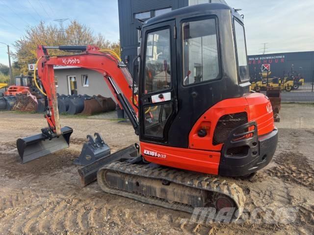 Kubota KX 101-3 حفارات صغيرة أقل من 7 طن (حفارات صغيرة)