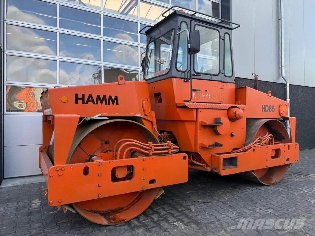 Hamm HD85 مداحل ثنائية الاسطوانة