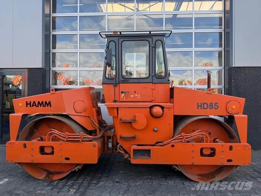 Hamm HD85 مداحل ثنائية الاسطوانة