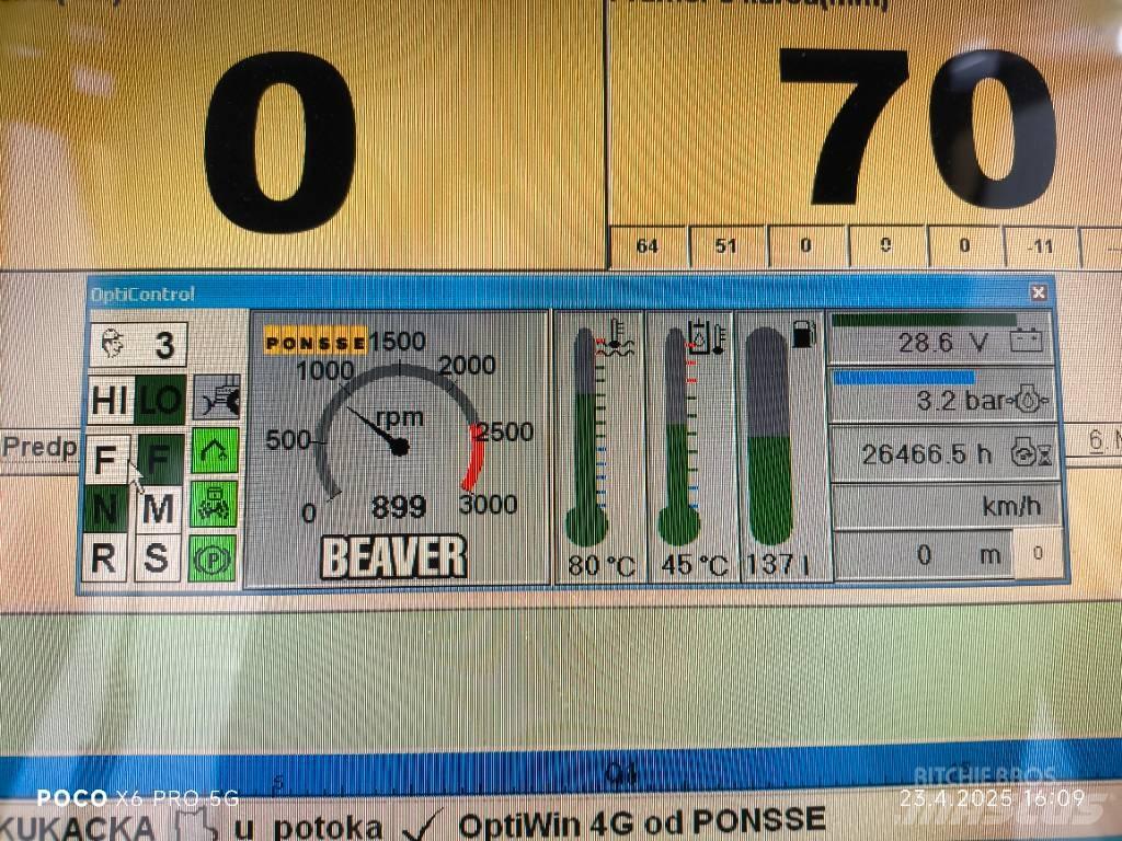 Ponsse Beaver حصادات