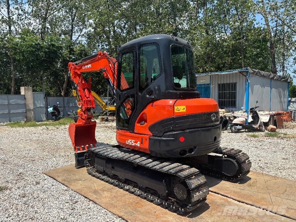 Kubota U 55-4 حفارات صغيرة أقل من 7 طن (حفارات صغيرة)