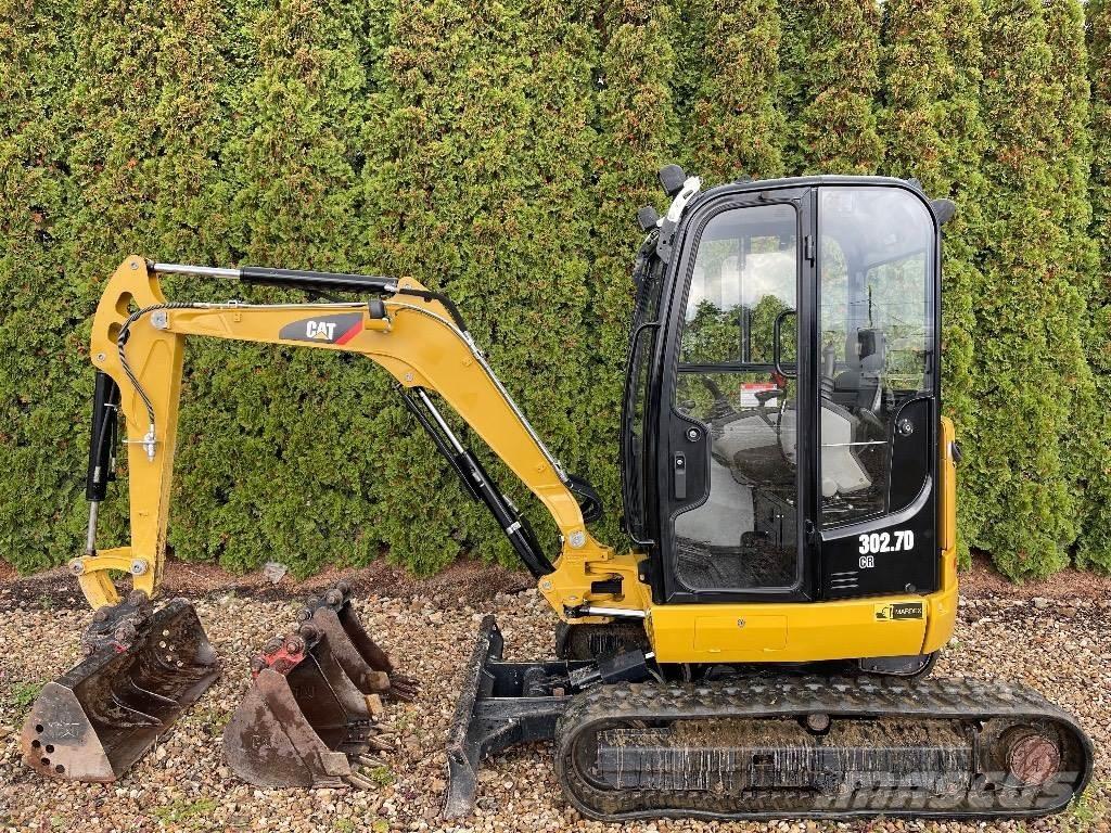 CAT 302.7D CR حفارات صغيرة أقل من 7 طن (حفارات صغيرة)