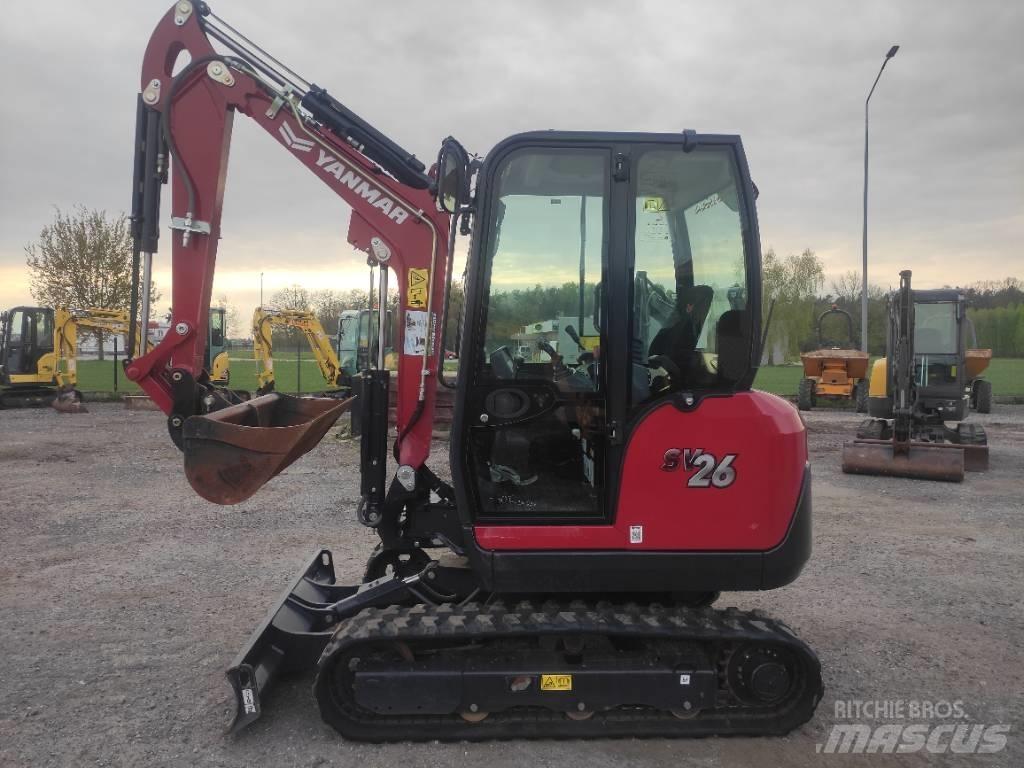 Yanmar SV 26 حفارات صغيرة أقل من 7 طن (حفارات صغيرة)