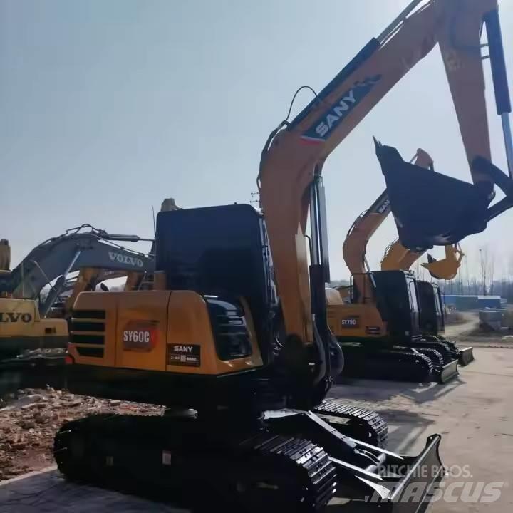Sany SY60C حفارات زحافة