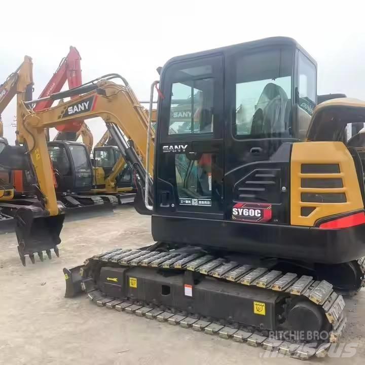 Sany SY60C حفارات زحافة