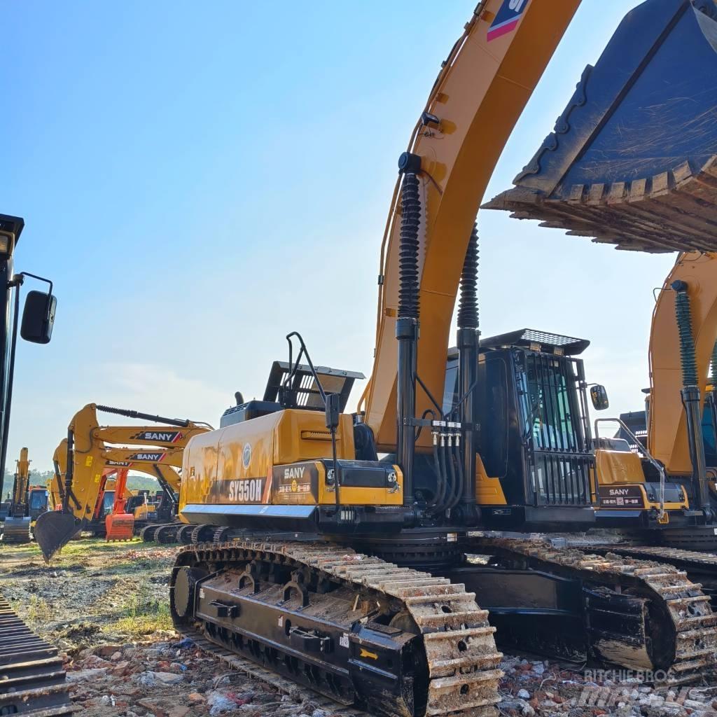 Sany SY 550 H حفارات زحافة