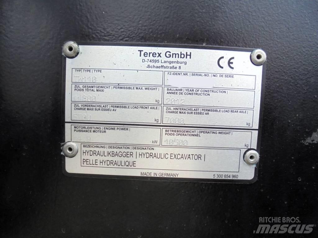 Terex Schaeff TW 110 حفارات بعجل