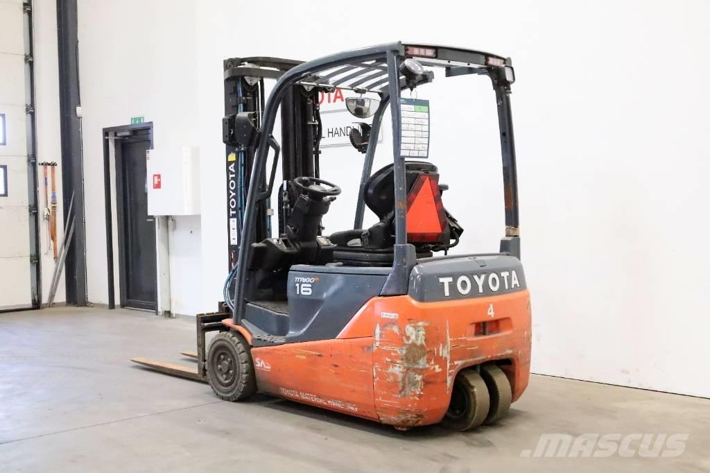 Toyota 8FBE16T شاحنات ذات رافعات شوكية تعمل بالكهرباء