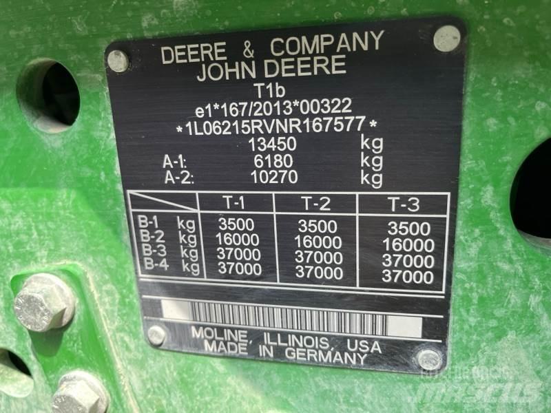 John Deere 6R215 الجرارات