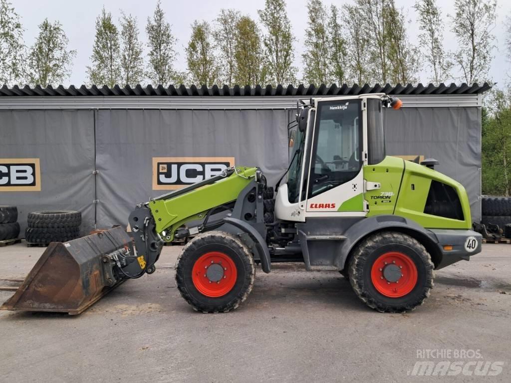 CLAAS 738T رافعة تلسكوبية