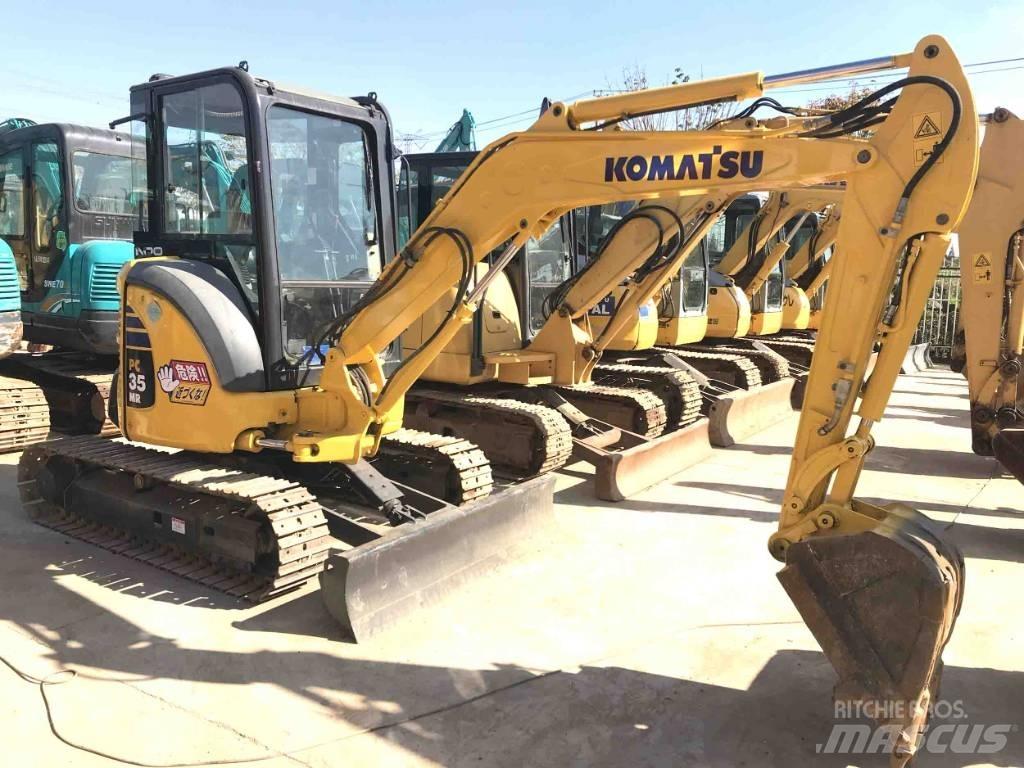 Komatsu PC 35 MR حفارات زحافة