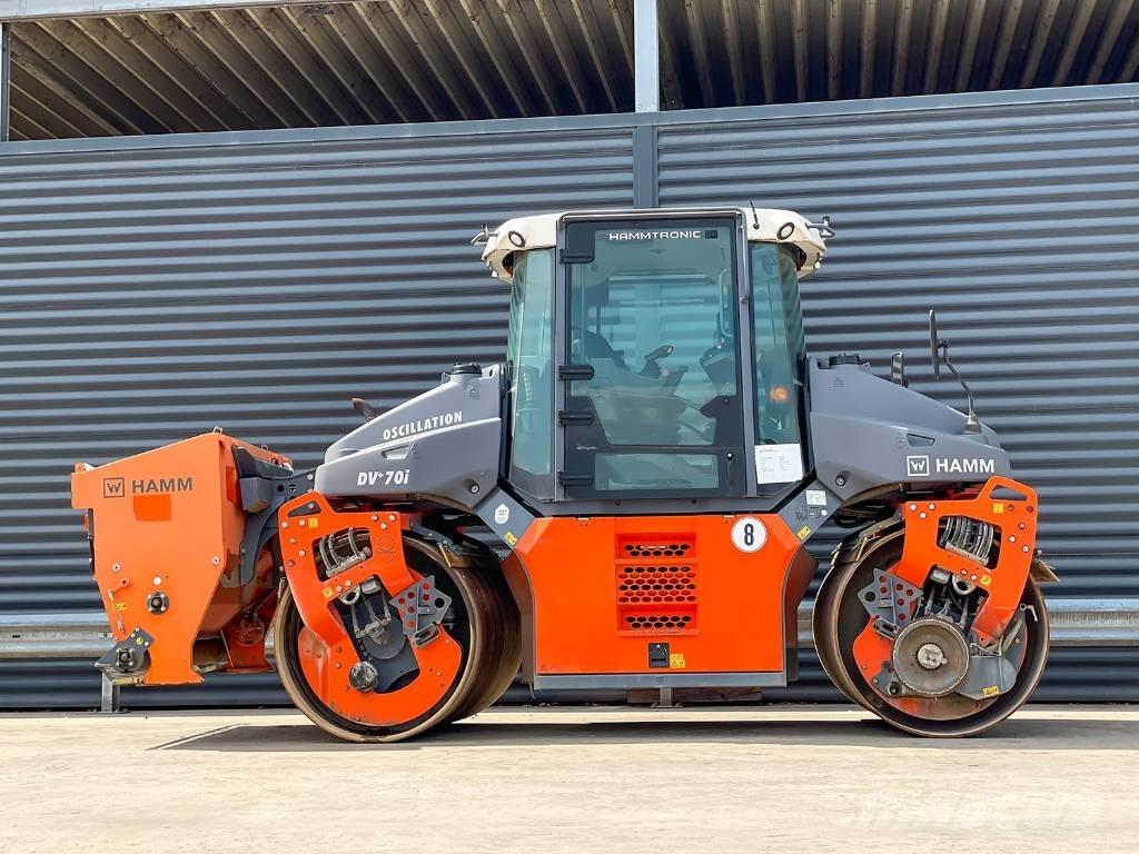 Hamm DV+ 70I VO-S مداحل ثنائية الاسطوانة