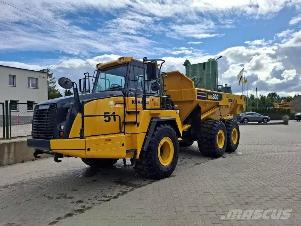 Komatsu HM 300 ساحبات مفصلية