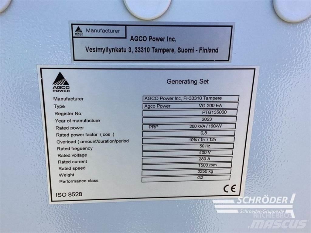 Valtra VG 205 ماكينات زراعية أخرى