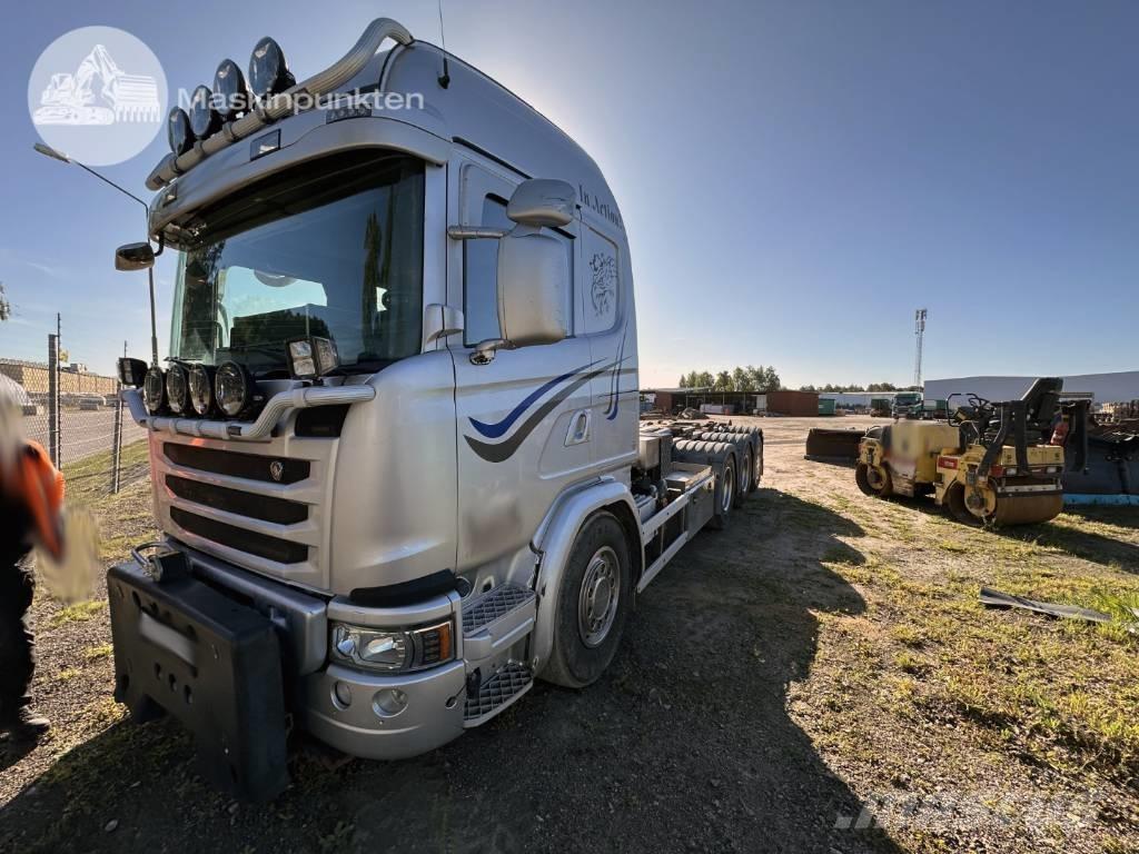 Scania G 490 شاحنات الرافعات الخطافية