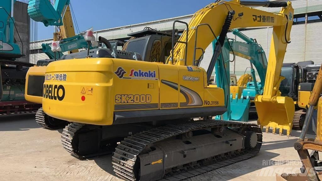 Kobelco SK 200/20ton/ حفارات زحافة