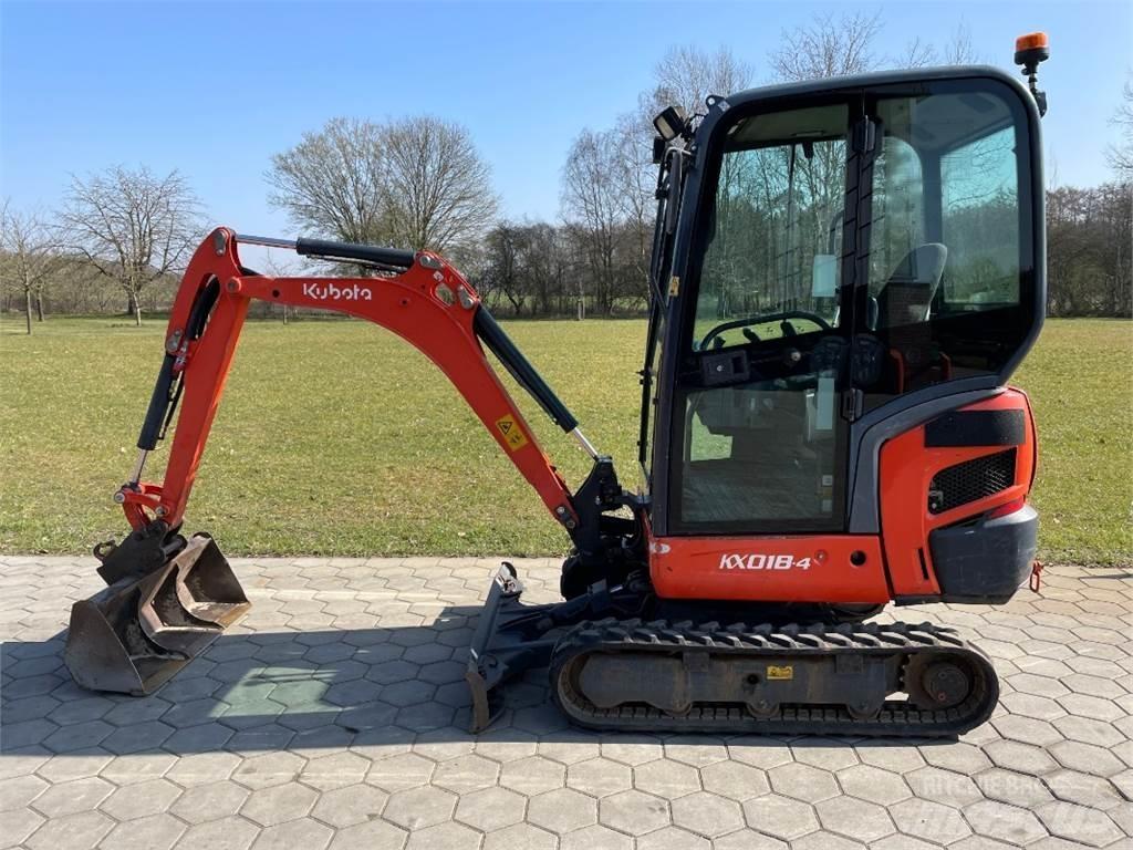Kubota KX18-4 حفارات صغيرة أقل من 7 طن (حفارات صغيرة)