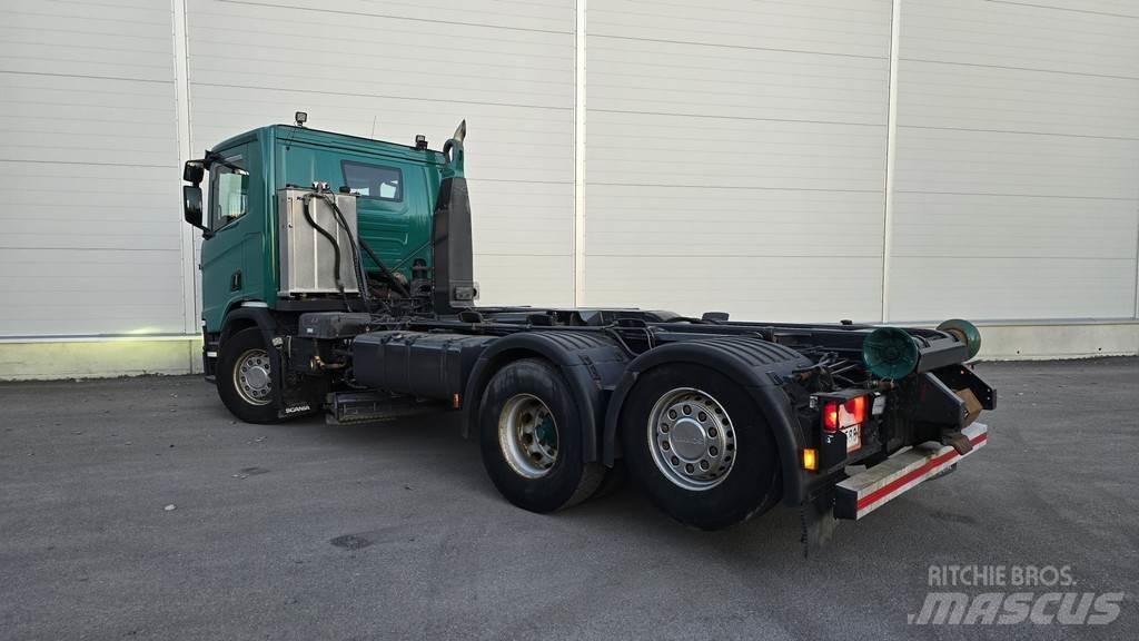 Scania R-serie شاحنات الرافعات الخطافية