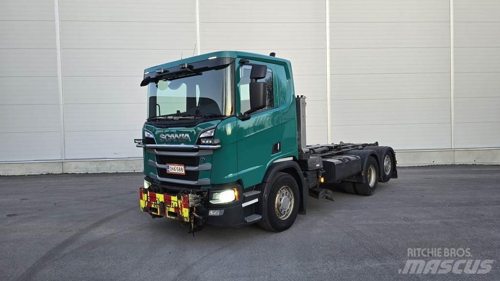 Scania R-serie شاحنات الرافعات الخطافية