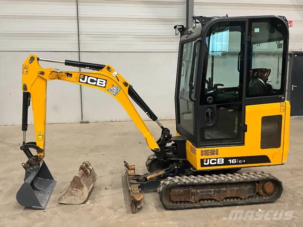 JCB 16 C-1 حفارات صغيرة أقل من 7 طن (حفارات صغيرة)