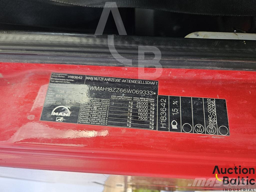 MAN TGA26.430 وحدات الجر