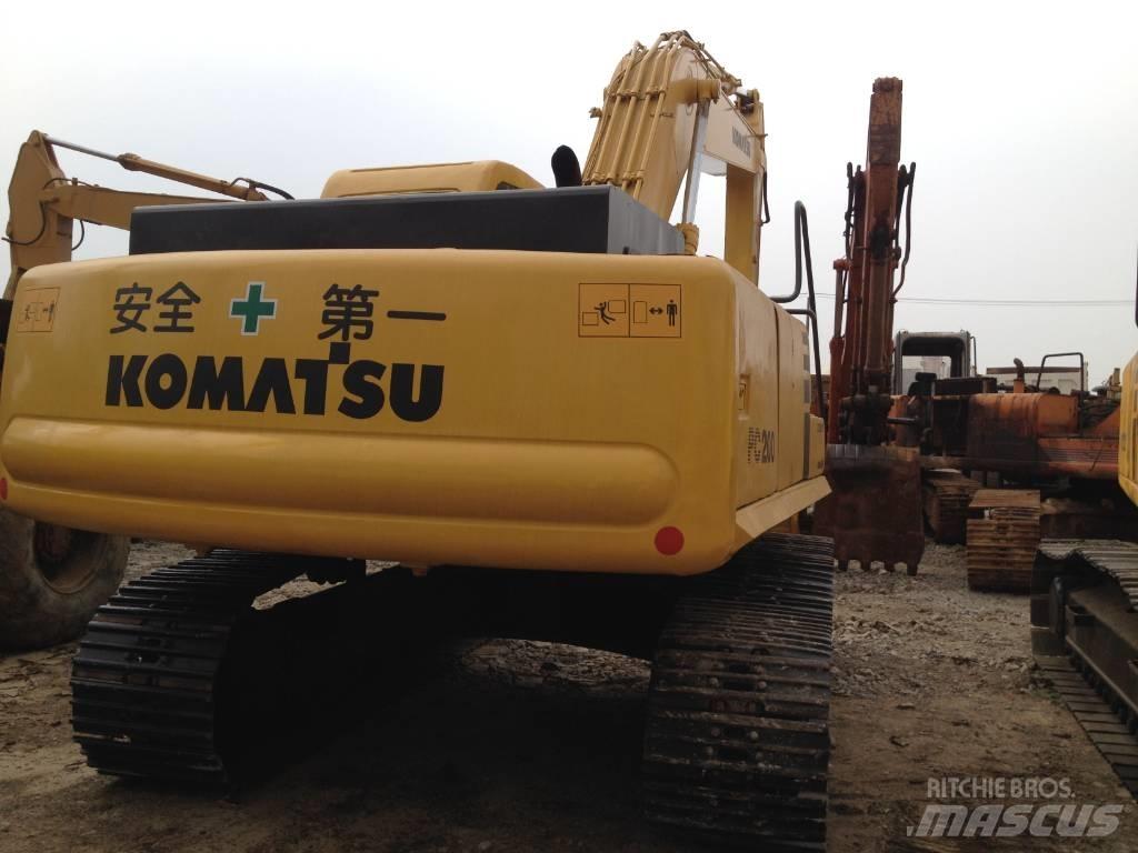 Komatsu PC200-6 حفارات زحافة
