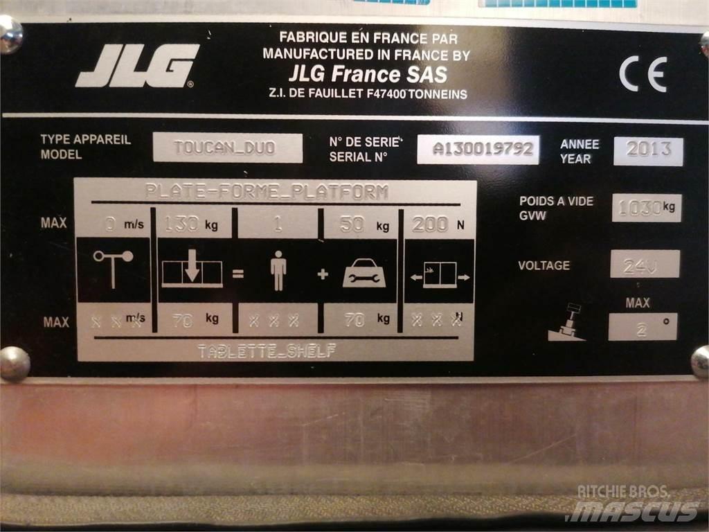 JLG TOUCAN DUO رافعات ومنصات أخرى