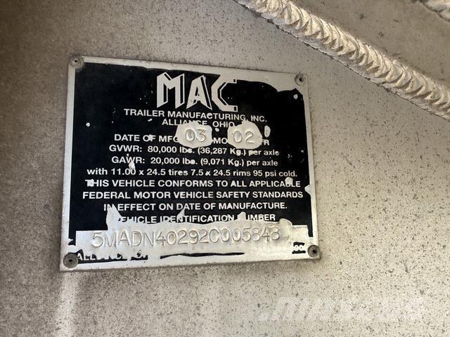 MAC END DUMP مقطورات أخرى