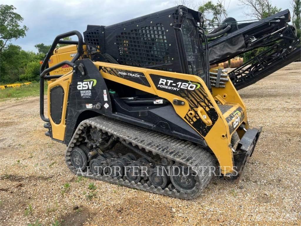 ASV RT-120F لوادر انزلاقية التوجيه