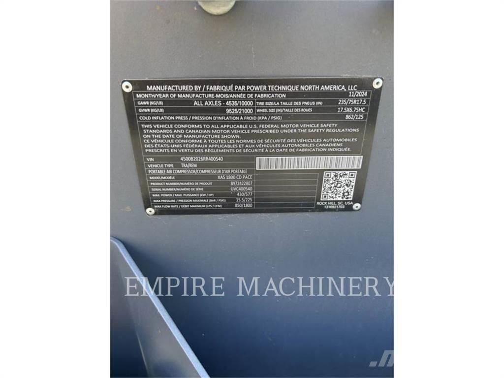 Atlas Copco XAS1800CD مكابس