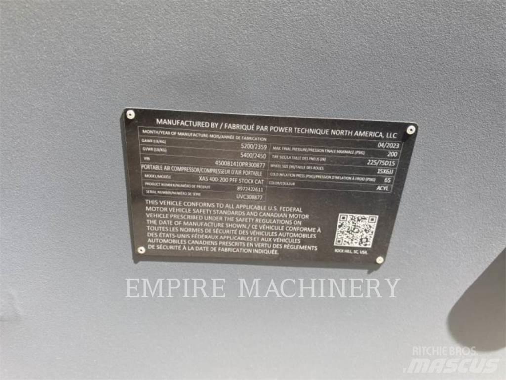 Atlas Copco XAS400CD مكابس