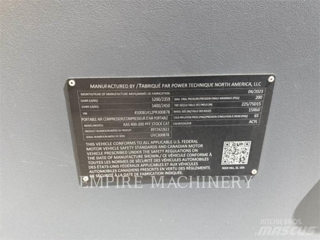 Atlas Copco XAS400CD مكابس