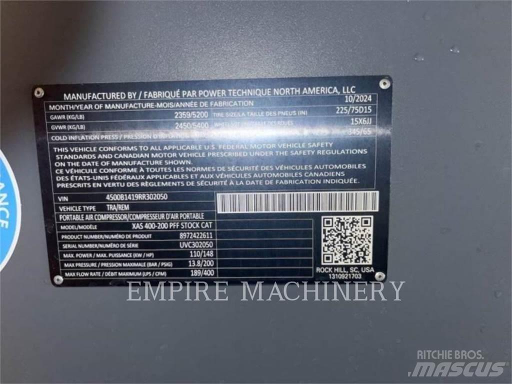 Atlas Copco XAS400CD مكابس