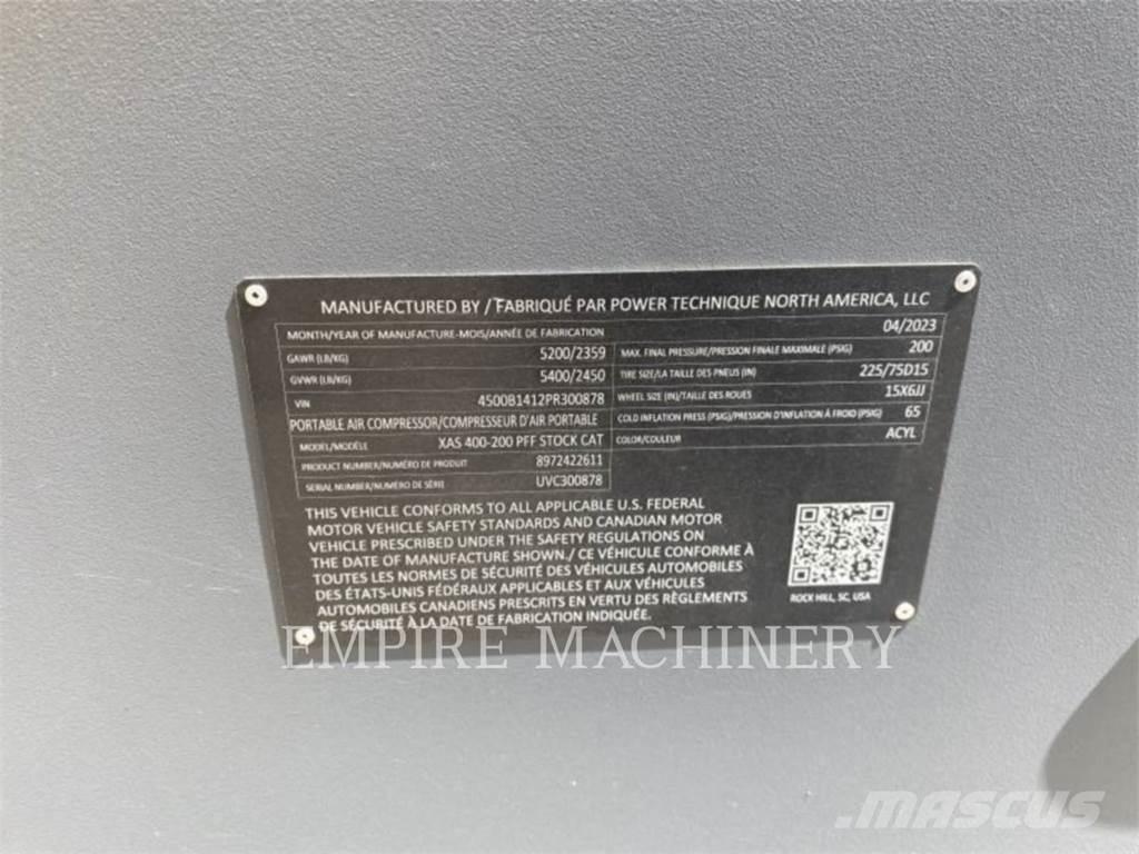 Atlas Copco XAS400CD مكابس