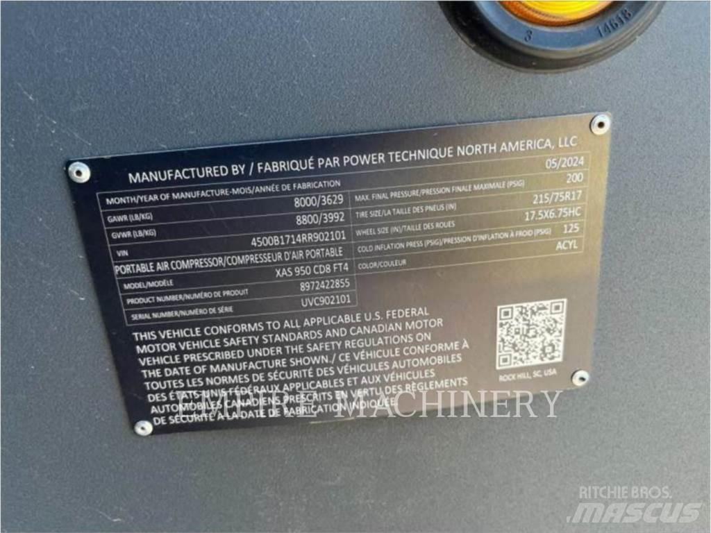 Atlas Copco XAS950CD مكابس
