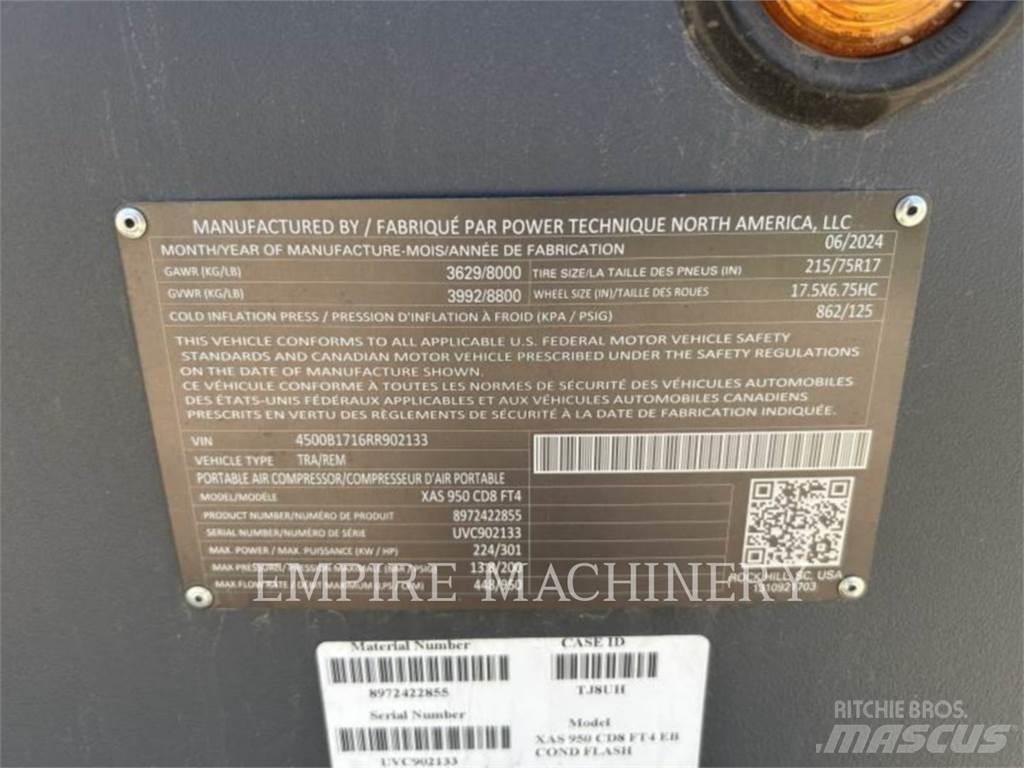 Atlas Copco XAS950CD مكابس