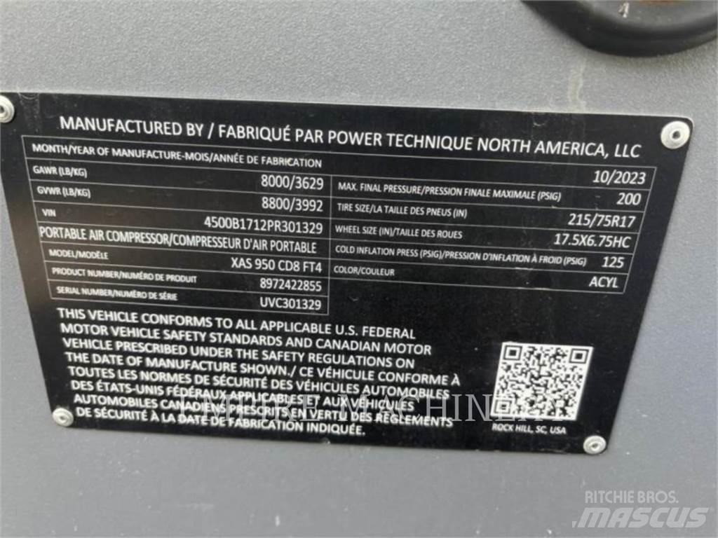 Atlas Copco XAS950CD مكابس