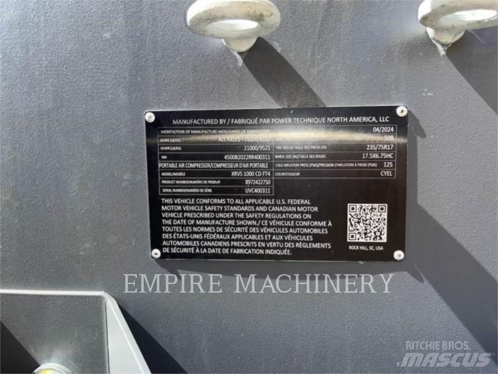 Atlas Copco XRVS1000CD مكابس