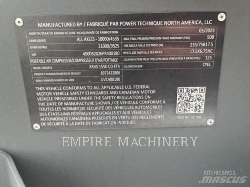 Atlas Copco XRVS1550CD مكابس