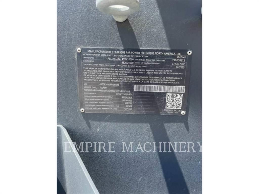 Atlas Copco XRVS1550CD مكابس
