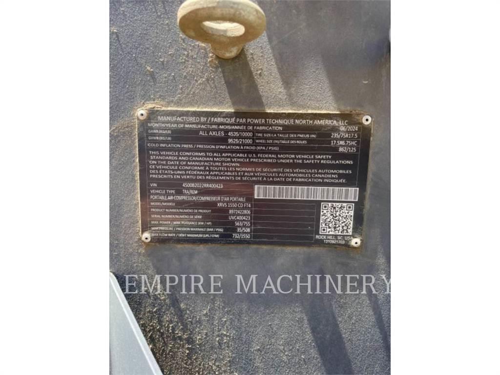 Atlas Copco XRVS1550CD مكابس