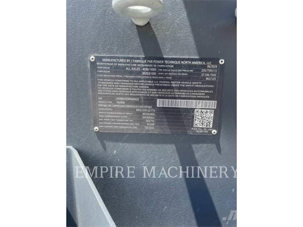 Atlas Copco XRVS1550CD مكابس
