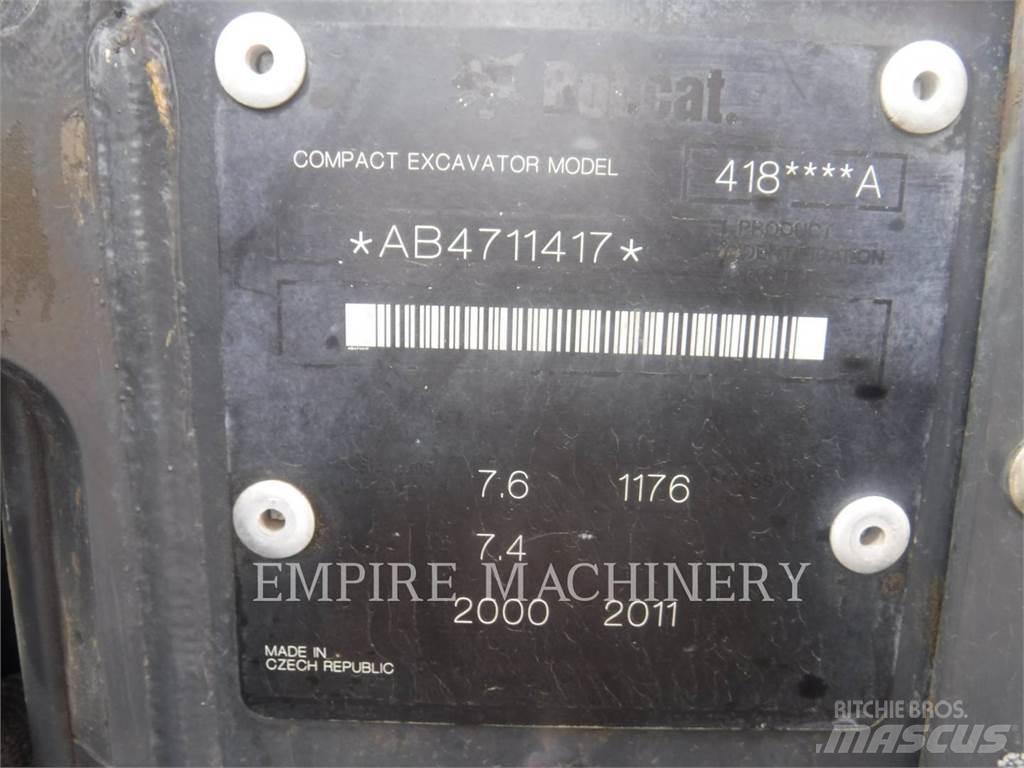 Bobcat 418 حفارات زحافة