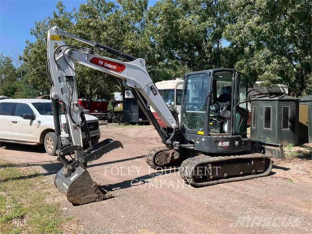 Bobcat E55 حفارات صغيرة أقل من 7 طن (حفارات صغيرة)
