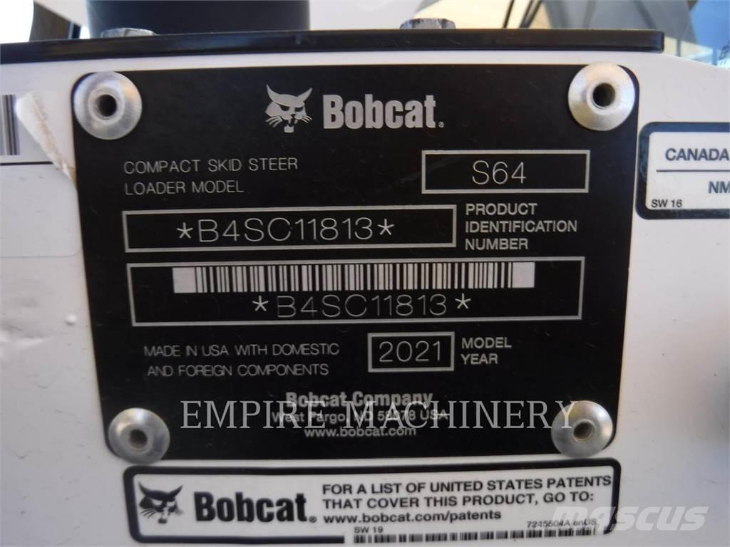 Bobcat S64 لوادر انزلاقية التوجيه