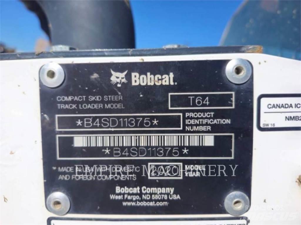 Bobcat T64 لوادر انزلاقية التوجيه