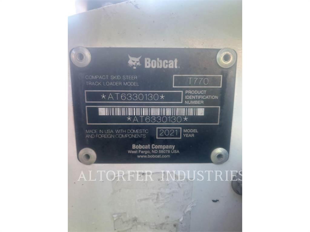 Bobcat T770 لوادر انزلاقية التوجيه
