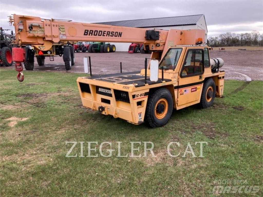 Broderson CRANE IC80-3J رافعات صالحة لكل أنواع الطرق